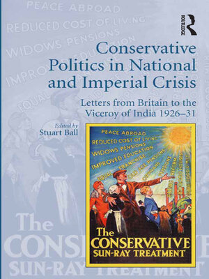 cover image of Conservative Politics in National and Imperial Crisis